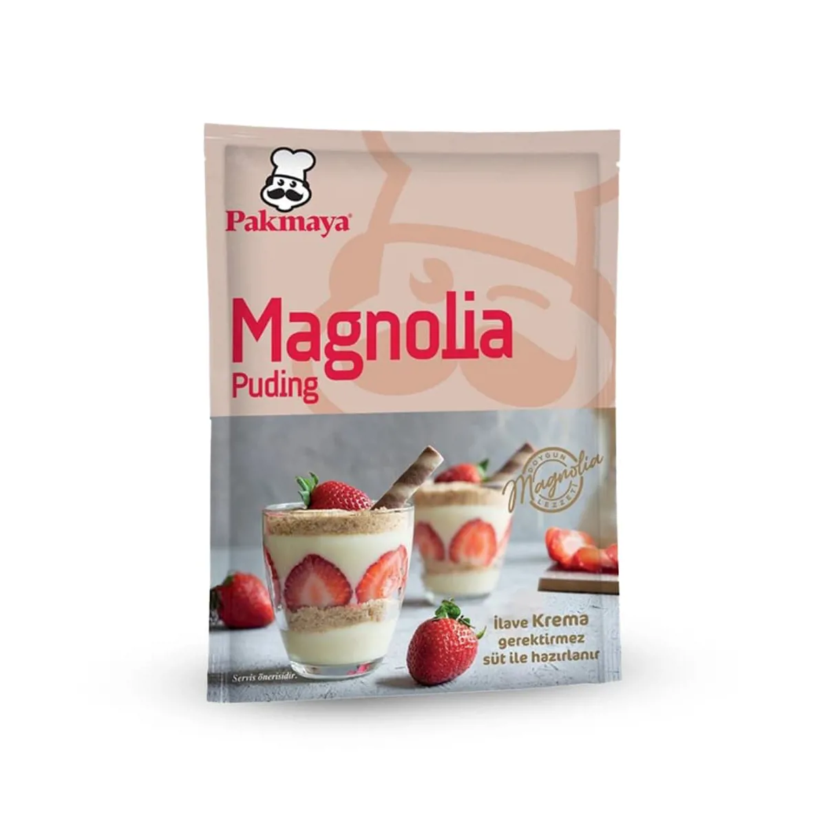 Pakmaya Magnolia Puding 125 gr - Pakmaya - Ürün Görseli 1