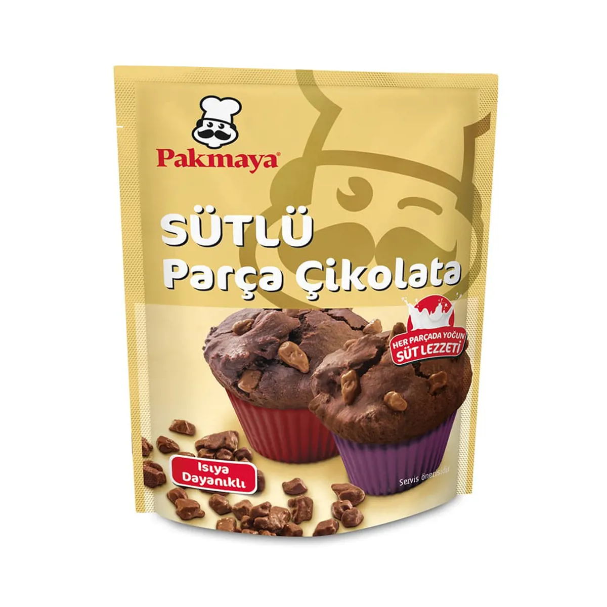 Pakmaya Sütlü Parça Çikolata 70 gr - Pakmaya - Ürün Görseli 1