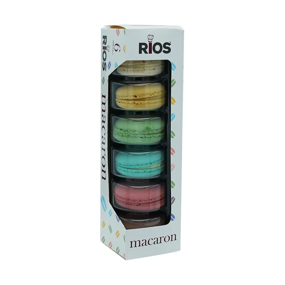 Rios Macaron 6'lı 6*20 gr - Rios - Ürün Görseli 1