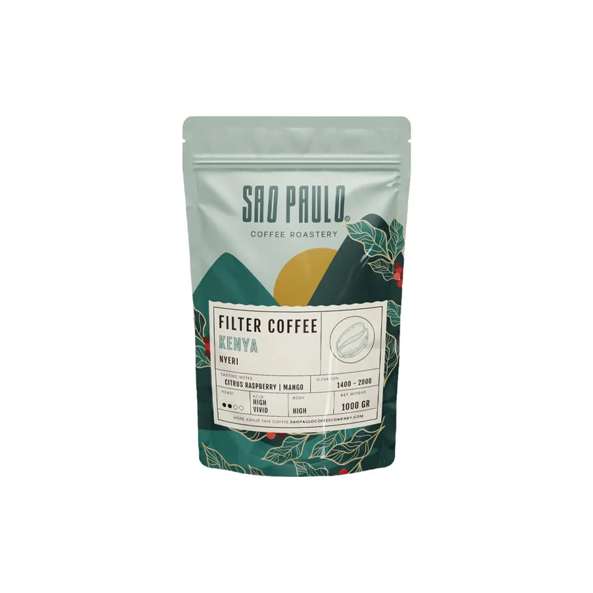 Sao Paulo Kenya Filtre Kahve 250 gr - Sao Paulo - Ürün Görseli 1