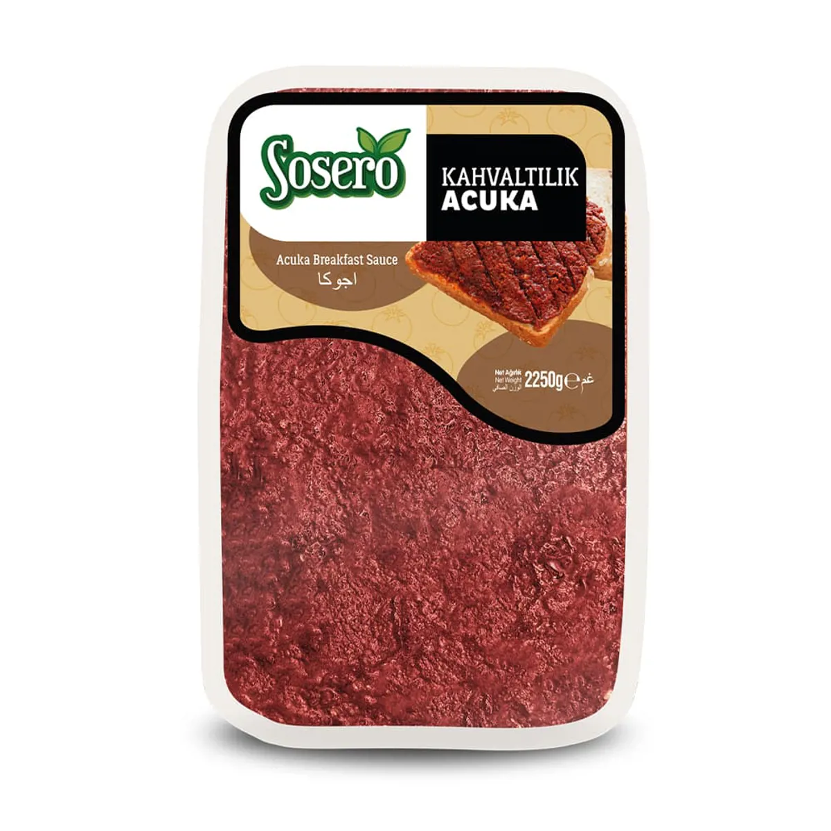 Sosero Kahvaltılık Acuka 2250 gr Tabak - Sosero - Ürün Görseli 1