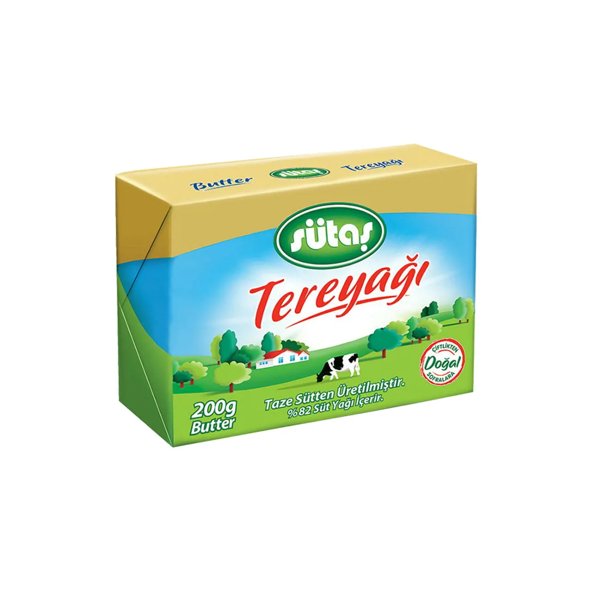 Sütaş Tereyağı 200 gr - Sütaş - Ürün Görseli 1
