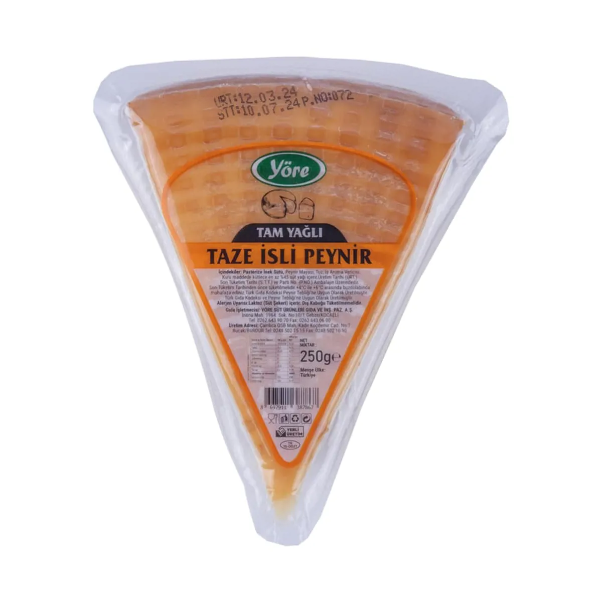 Yöre Tam Yağlı Taze İsli Peynir 250 gr - Yöre - Ürün Görseli 1