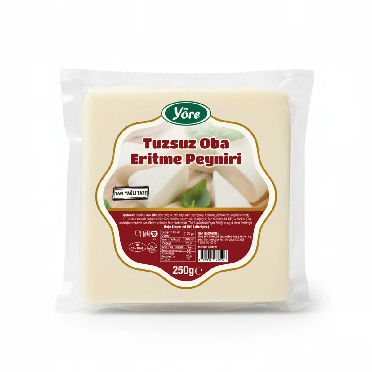 Yöre Tuzsuz Oba Eritme Peyniri 250 gr - Yöre - Ürün Görseli 1