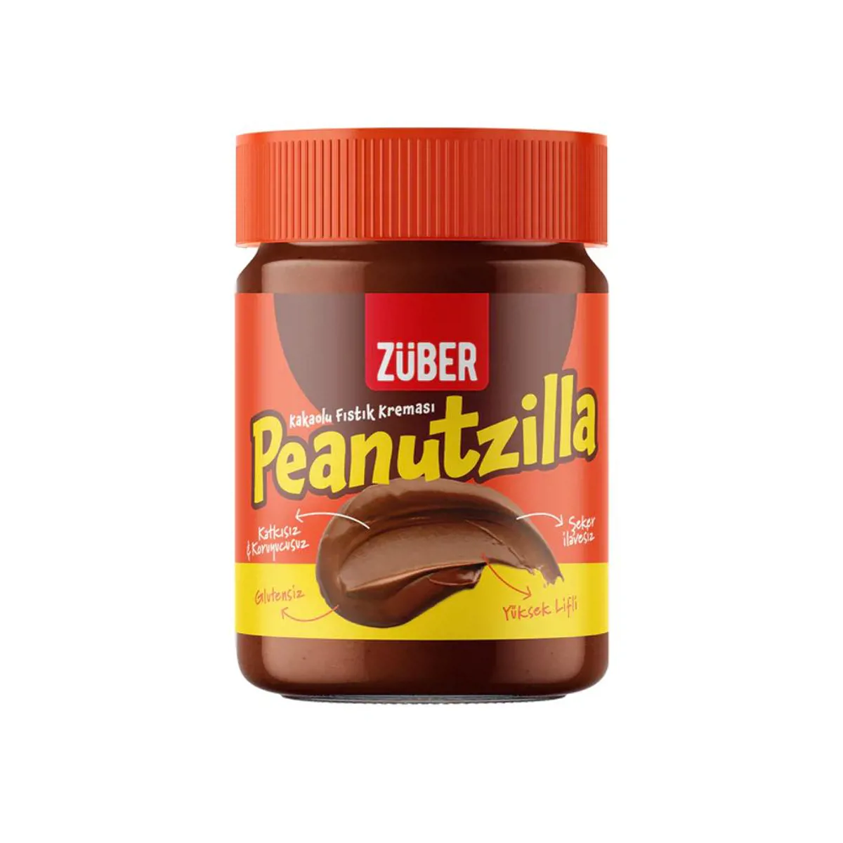 Züber Peanutzilla Kakaolu Fıstık Kreması 315 gr - Züber - Ürün Görseli 1