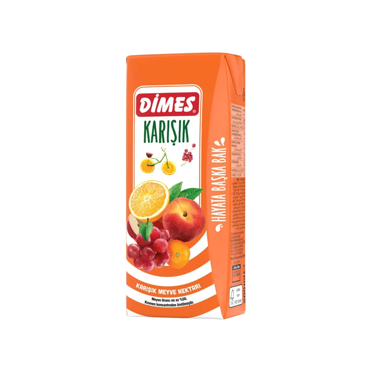 Dimes Karışık Meyveli Meyve Nektarı 200 ml - Dimes - Ürün Görseli 1