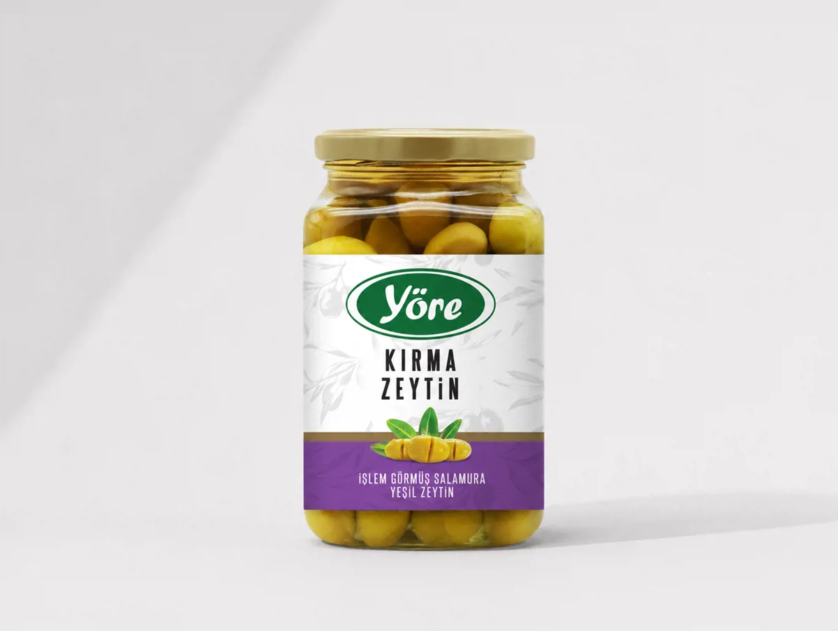 Kırma Yeşil Zeytin 1000 cc - Yöre - Ürün Görseli 1