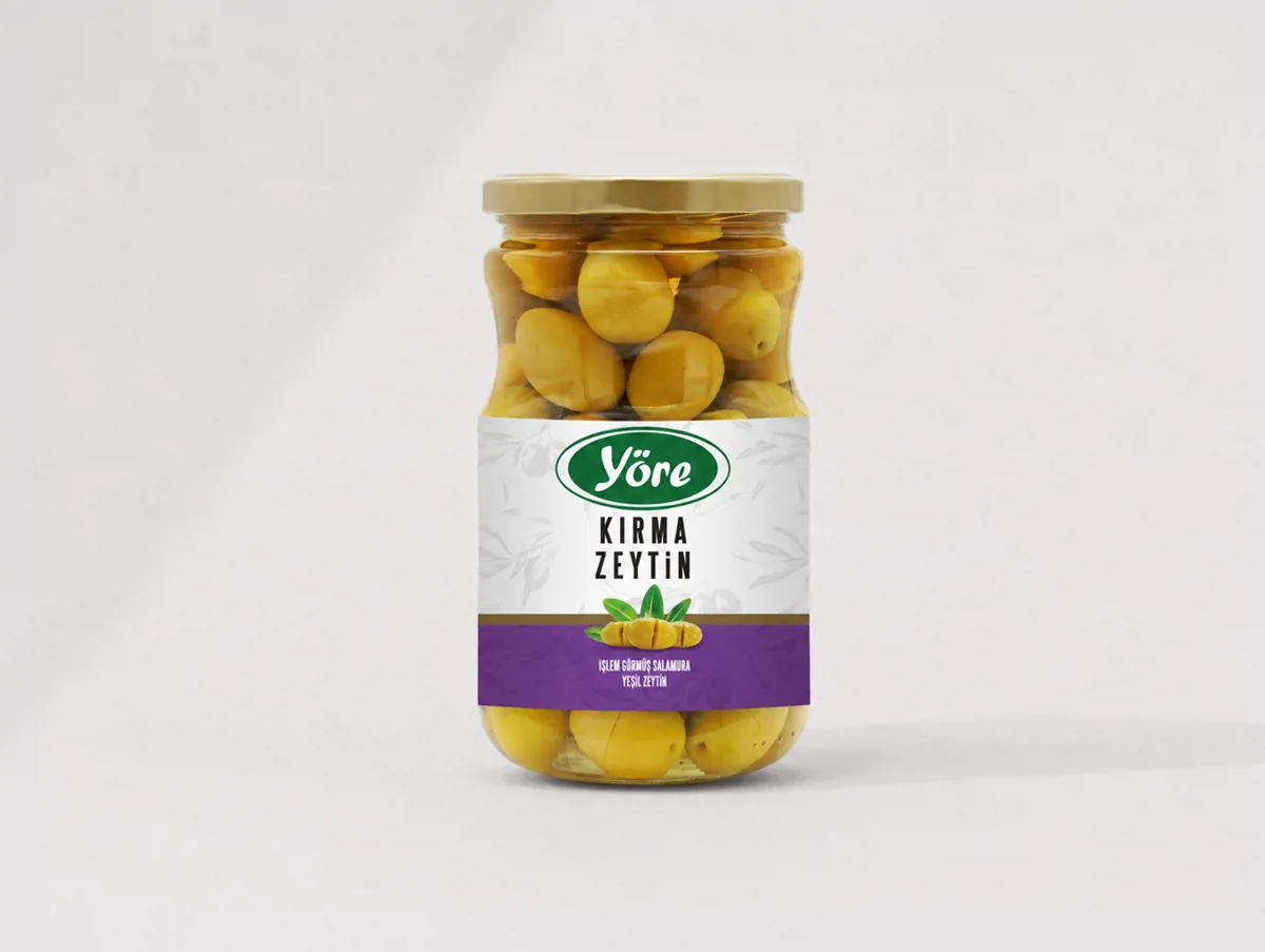 Kırma Yeşil Zeytin 720 cc - Yöre - Ürün Görseli 1