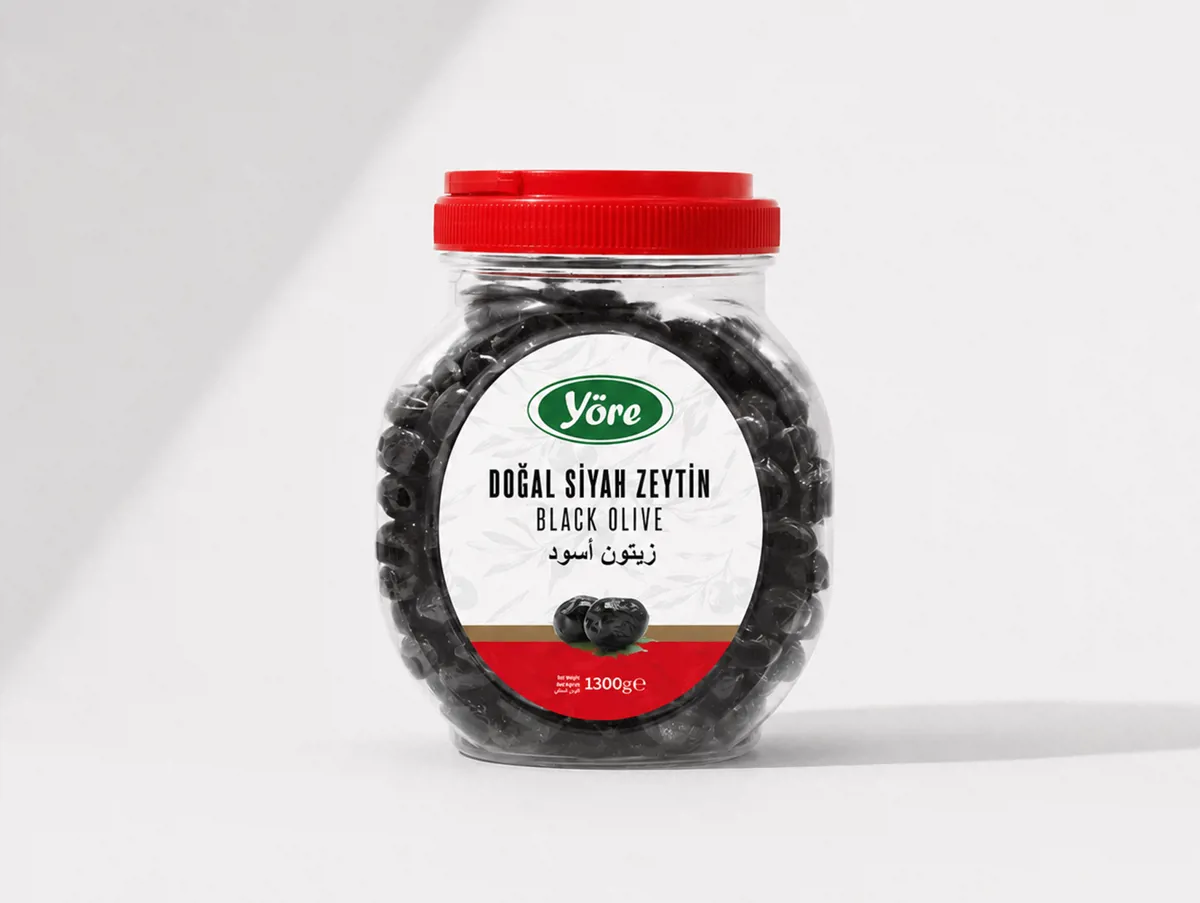 Doğal Siyah Zeytin Yağlı Sele 1300 g - Yöre - Ürün Görseli 1