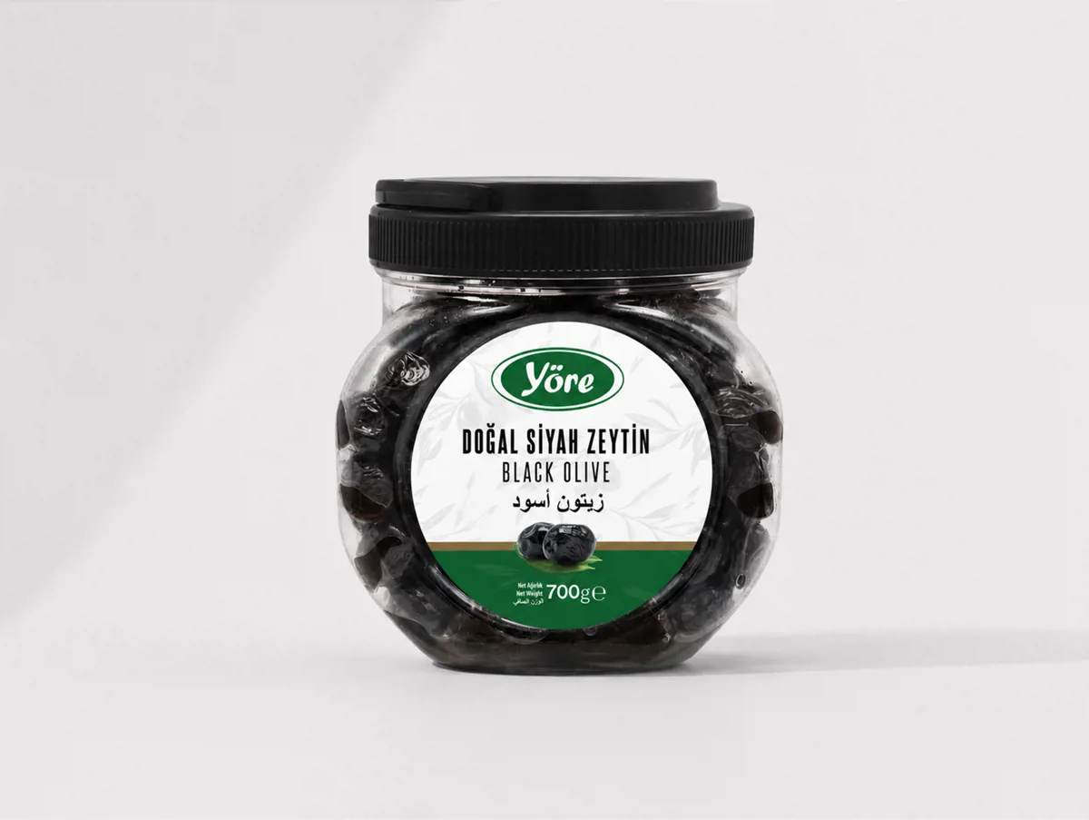 Doğal Siyah Zeytin Yağlı Sele 700 g Yeşil - Yöre - Ürün Görseli 1