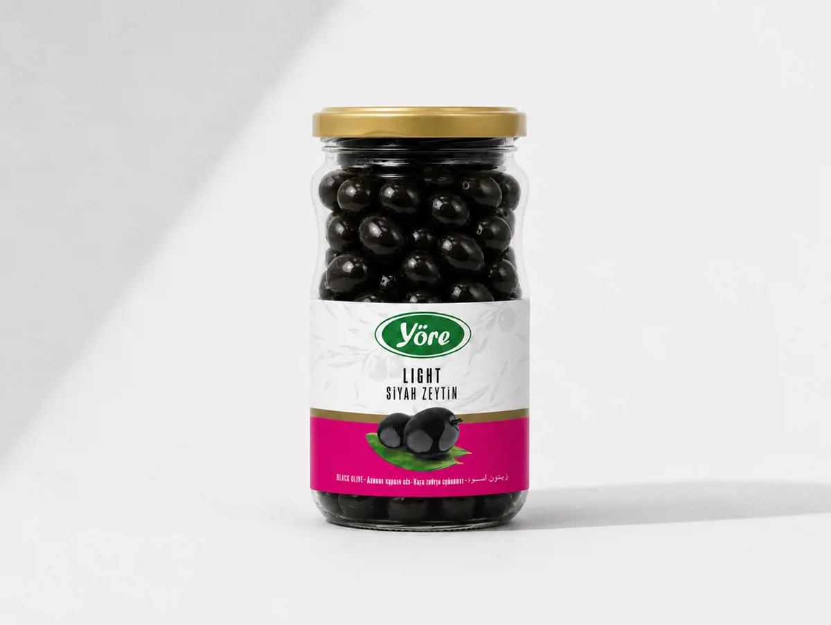 Light Siyah Zeytin 370 cc - Yöre - Ürün Görseli 1