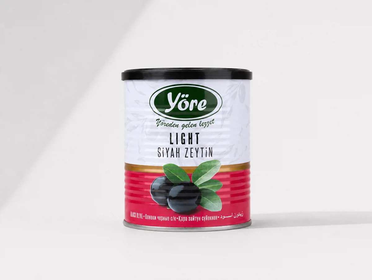 Light Siyah Zeytin 400 g - Yöre - Ürün Görseli 1
