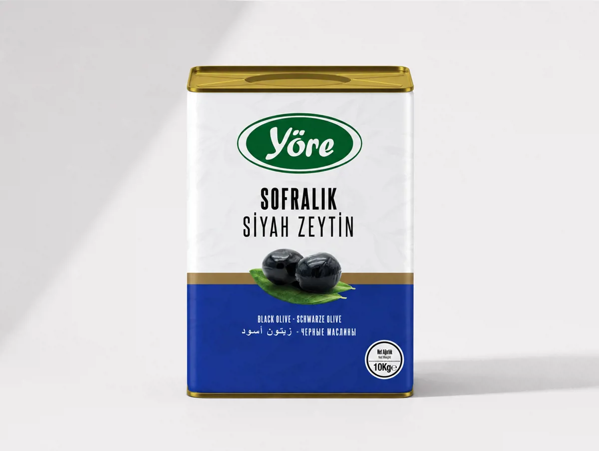 Sofralık Siyah Zeytin 10 Kg - Yöre - Ürün Görseli 1