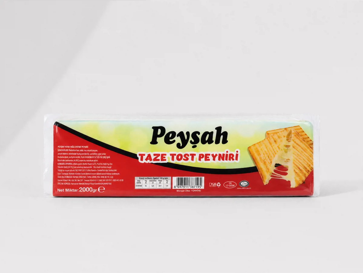 Peyşah Taze Tost Peyniri 2 Kg - Yöre - Ürün Görseli 1