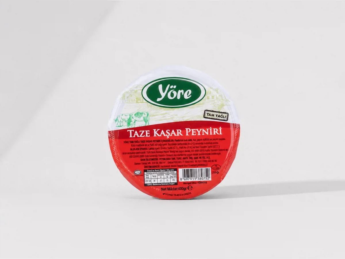 Taze Kaşar Peyniri 400 g - Yöre - Ürün Görseli 1