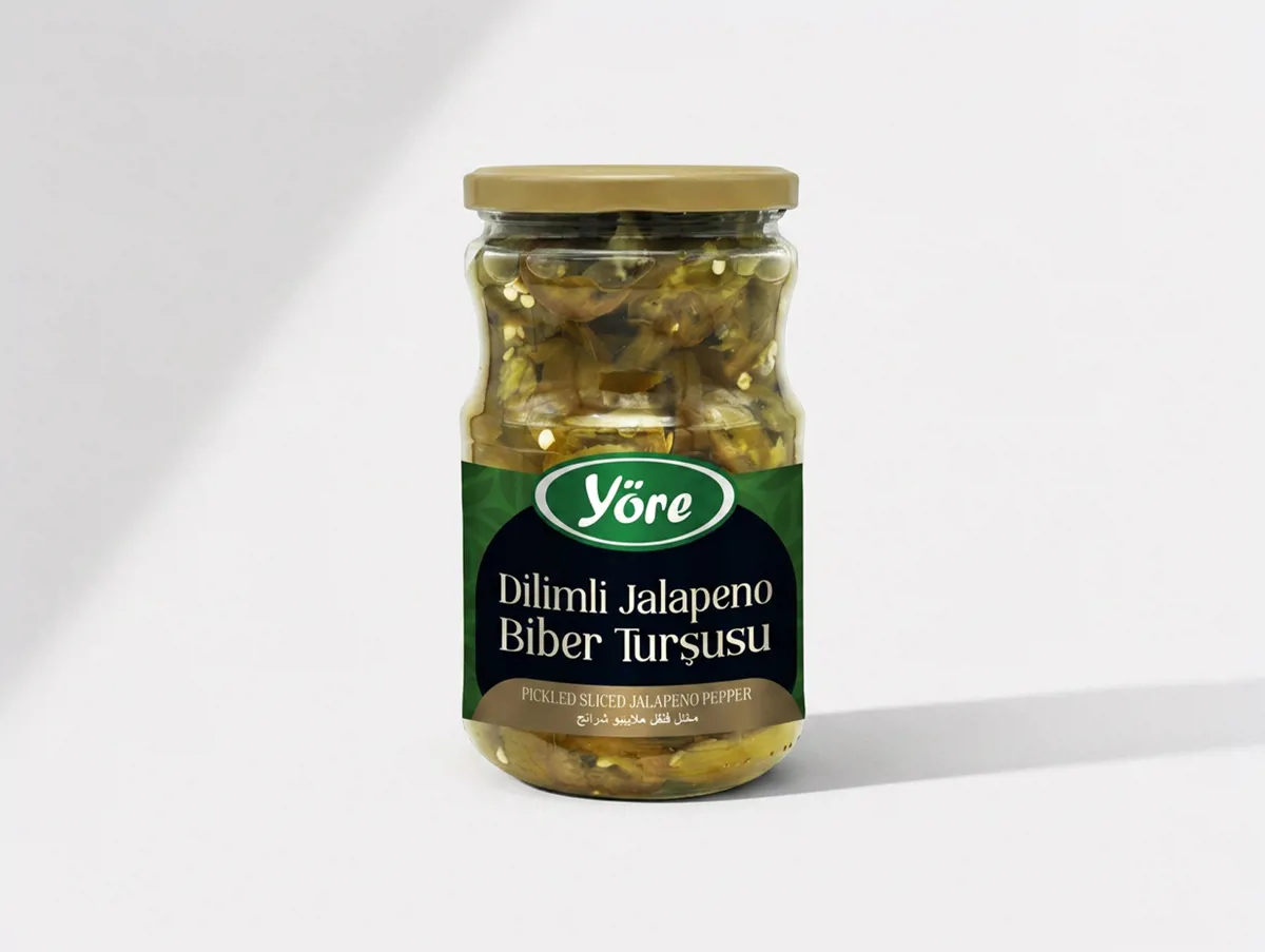 Dilimli Jalapeno Turşusu 370 cc - Yöre - Ürün Görseli 1