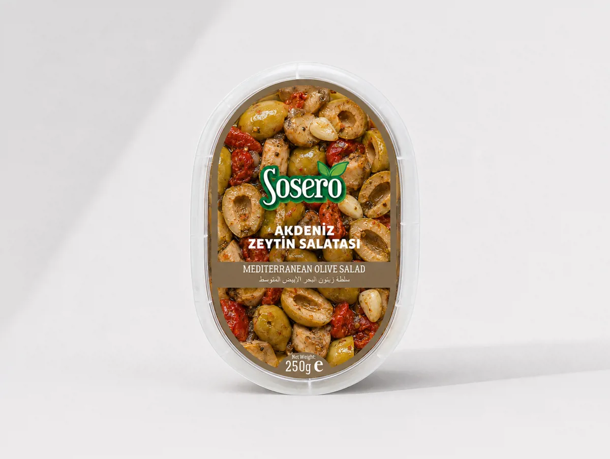 Akdeniz Zeytin Salatası 250 g - Sosero - Ürün Görseli 1
