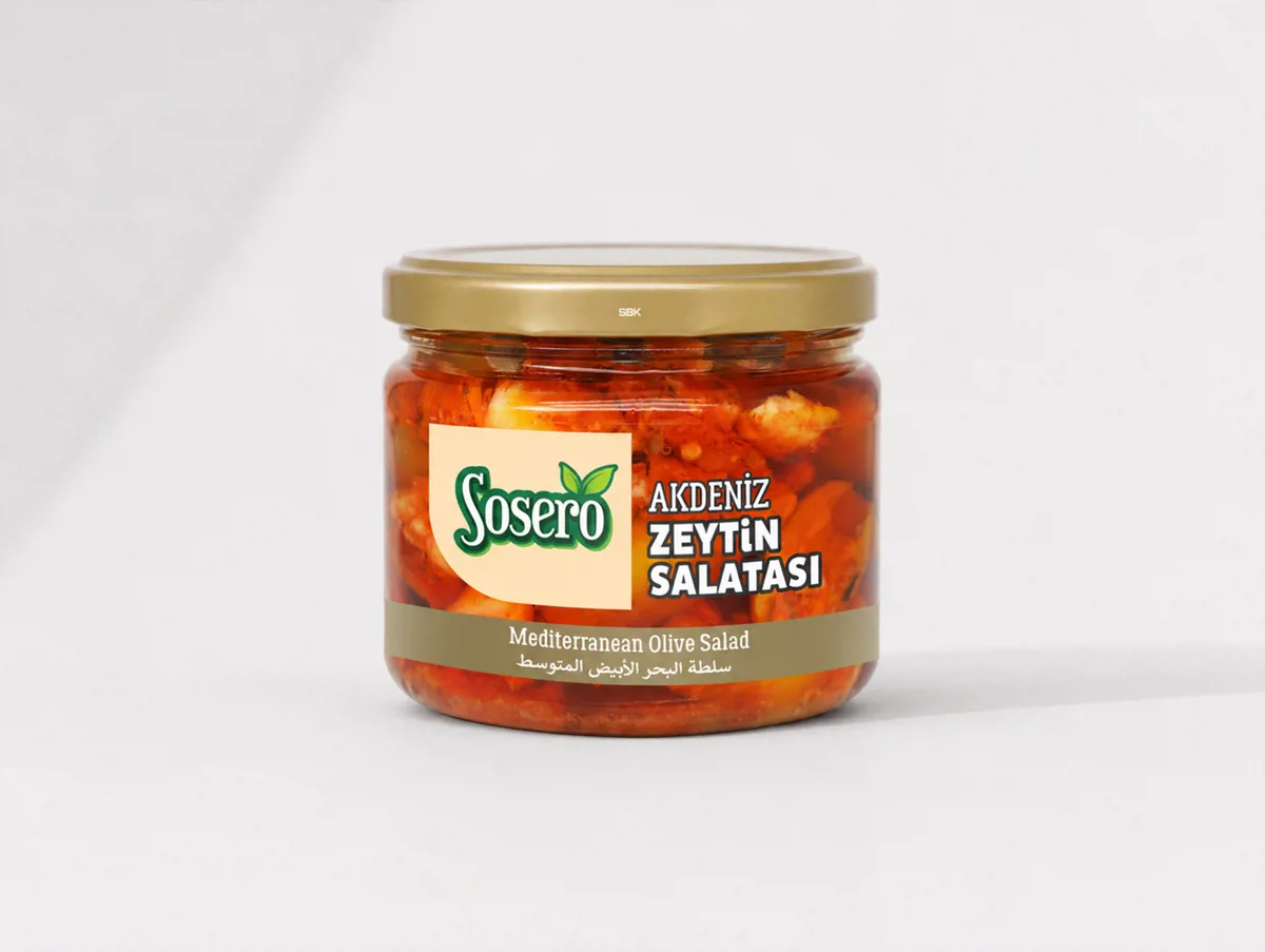 Akdeniz Zeytin Salatası 300 cc - Sosero - Ürün Görseli 1