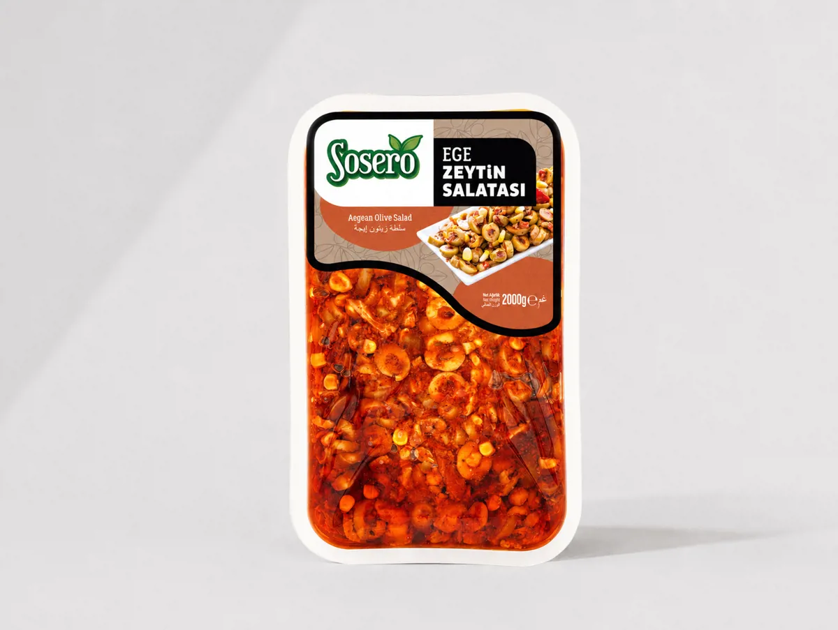 Ege Zeytin Salatası 1800 g - Sosero - Ürün Görseli 1