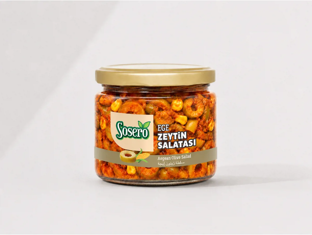 Ege Zeytin Salatası 300 cc - Sosero - Ürün Görseli 1