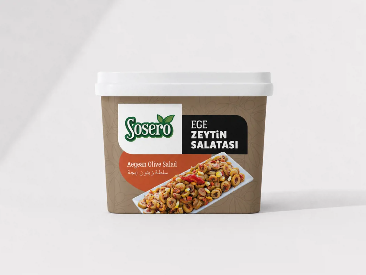 Ege Zeytin Salatası 5 Kg - Sosero - Ürün Görseli 1