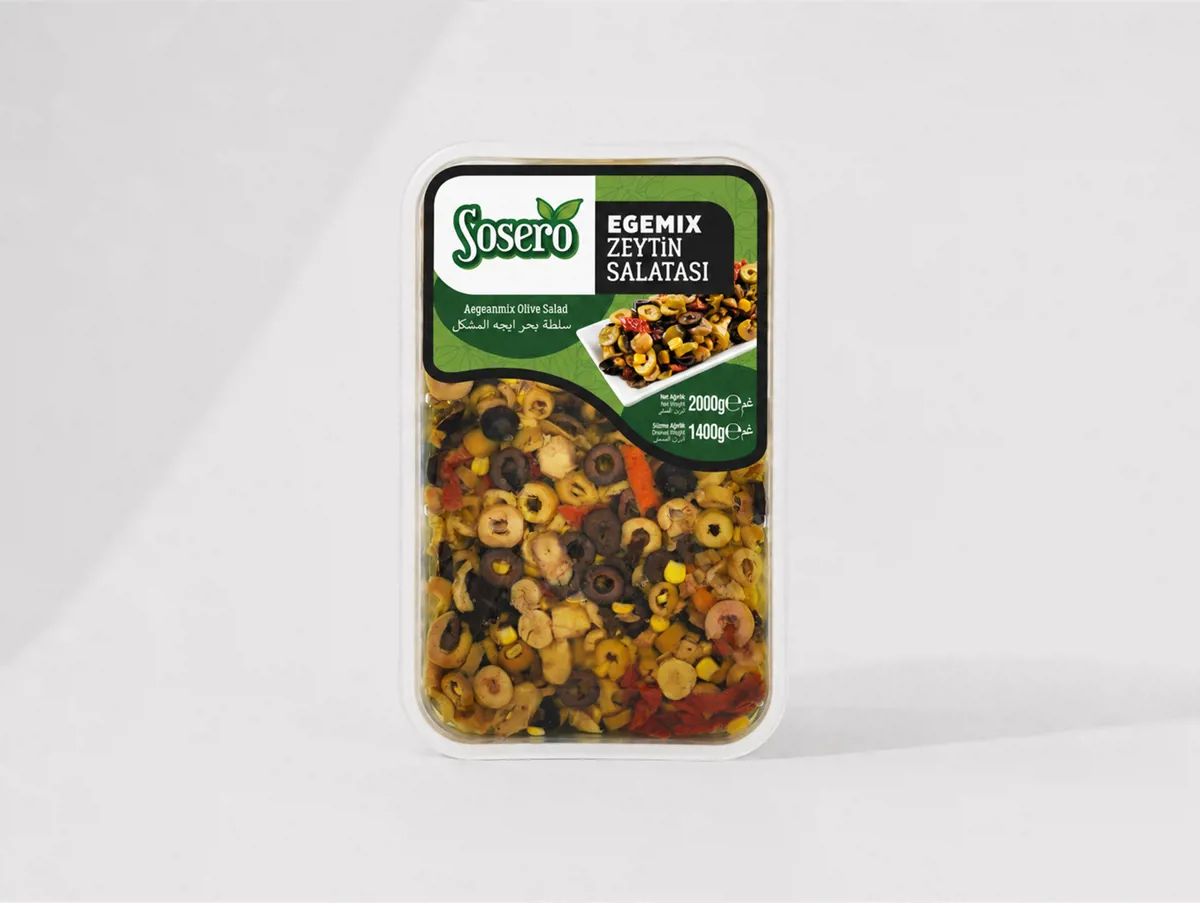 Egemix Zeytin Salatası 1800 g - Sosero - Ürün Görseli 1
