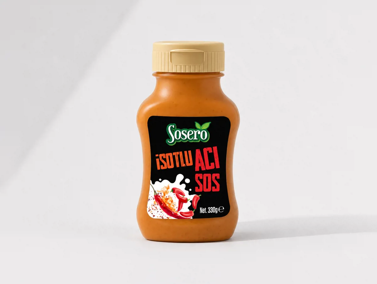 İsotlu Acı Sos 330 g - Sosero - Ürün Görseli 1