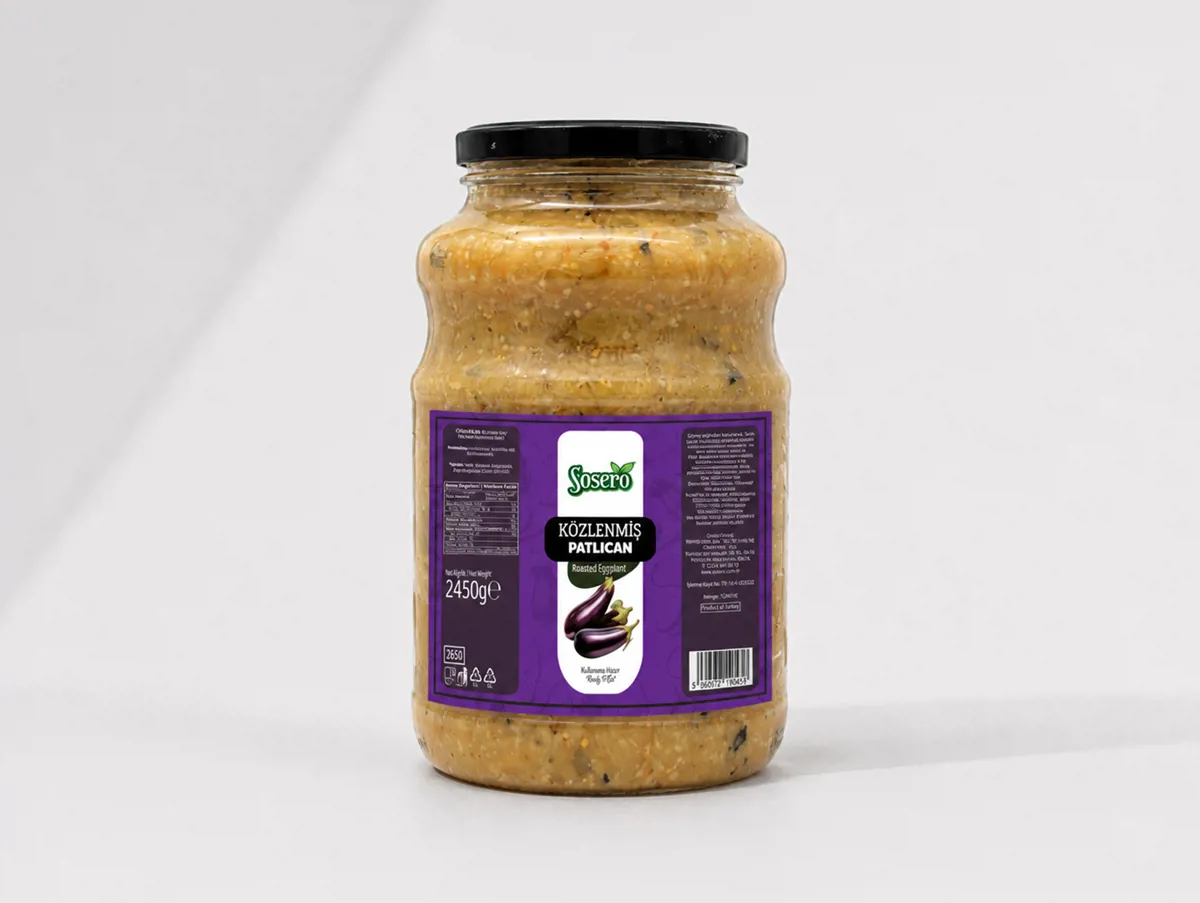 Közlenmiş Patlıcan 2 Kg - Sosero - Ürün Görseli 1