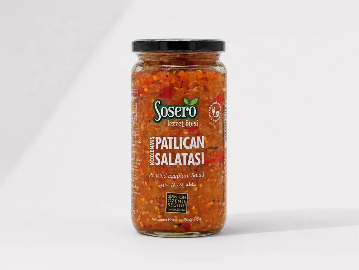 Patlıcan Salatası 500 cc - Sosero - Ürün Görseli 1