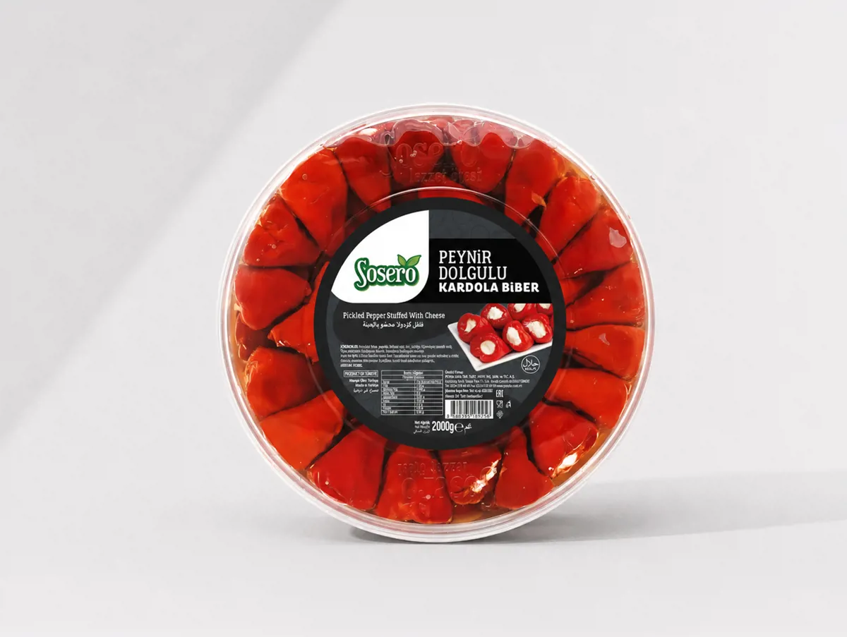Peynir Dolgulu Kardola Biber 2 Kg - Sosero - Ürün Görseli 1