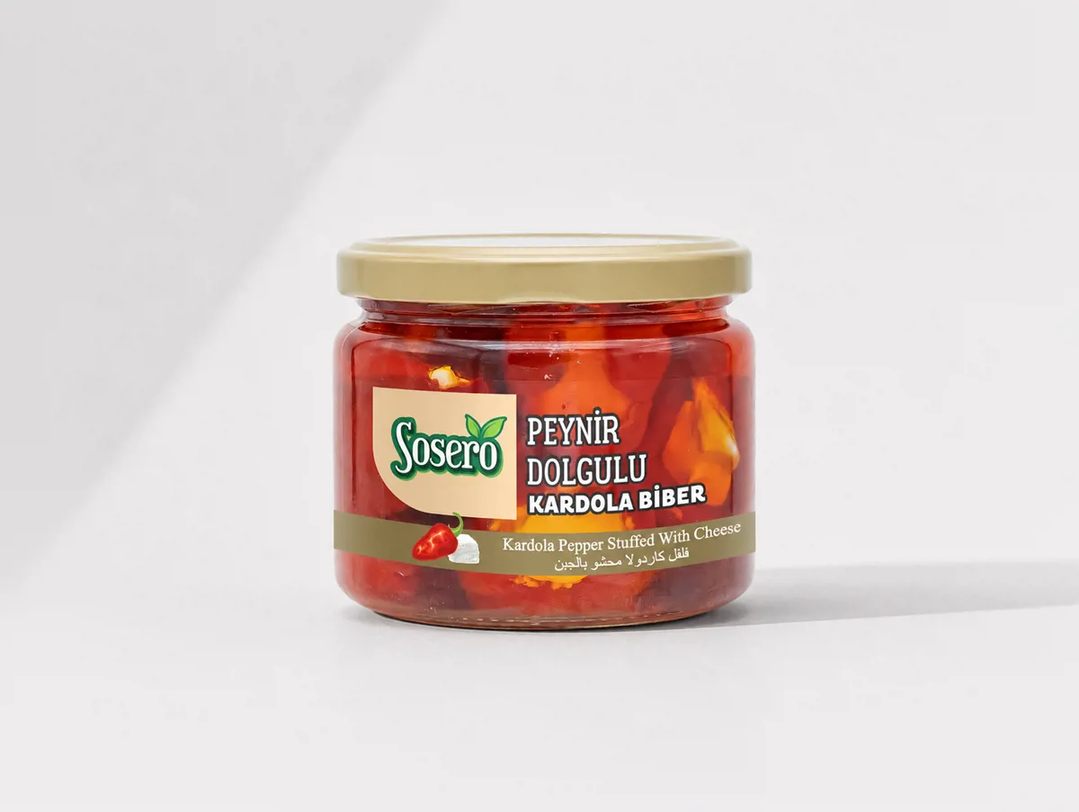 Peynir Dolgulu Kardola Biber 300 cc - Sosero - Ürün Görseli 1
