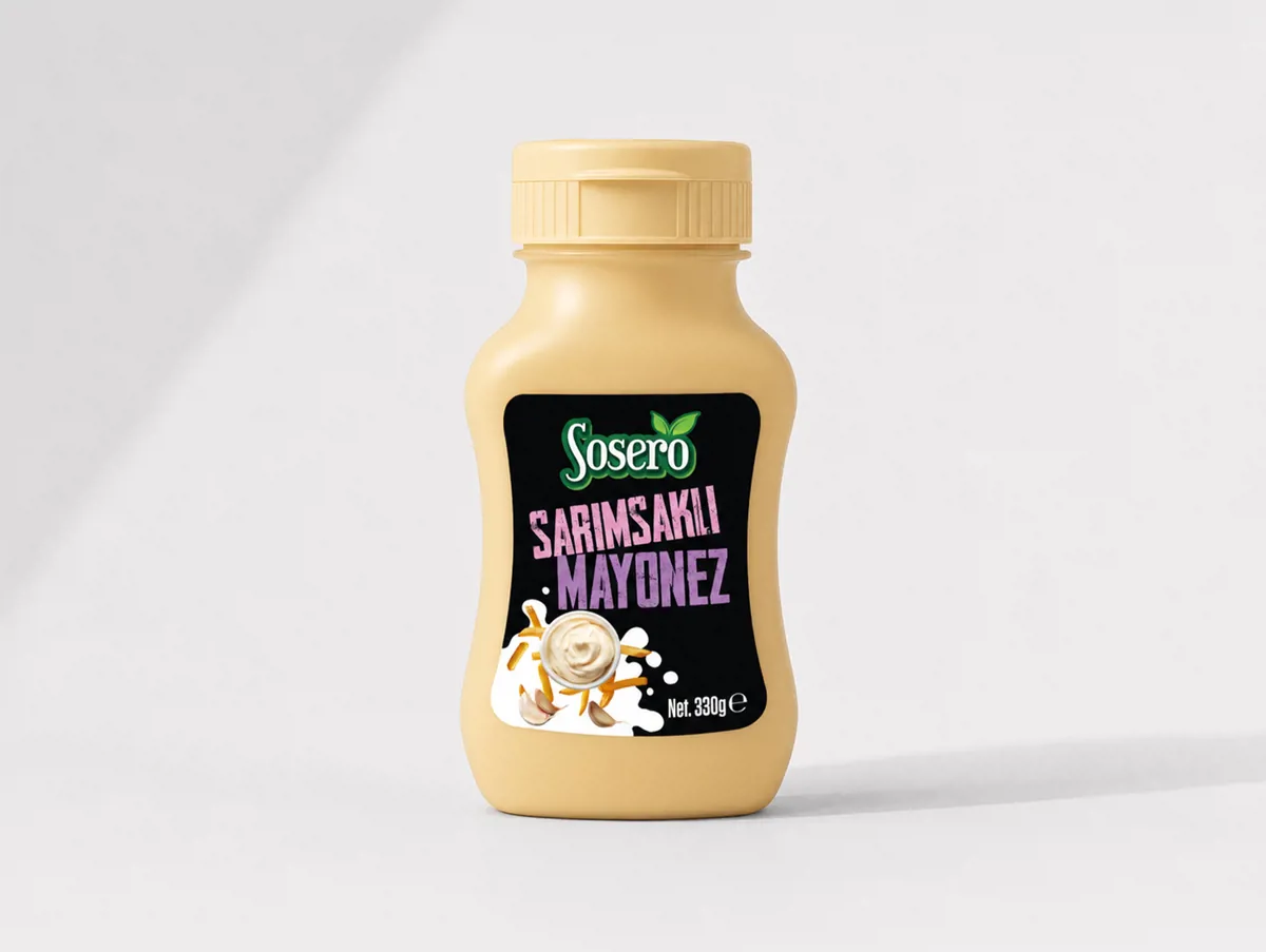 Sarımsaklı Mayonez 330 g - Sosero - Ürün Görseli 1