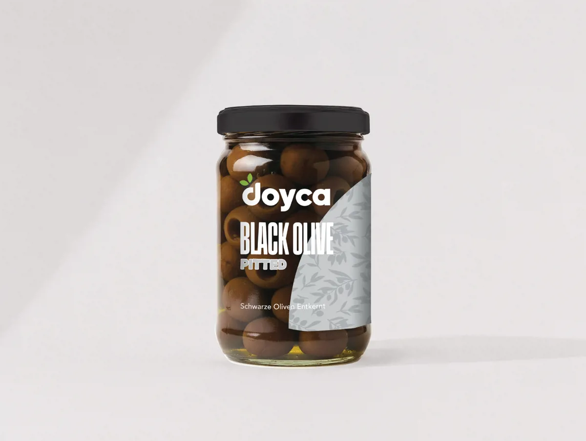 Çekirdeksiz Siyah Zeytin 320 ml - Doyca - Ürün Görseli 1