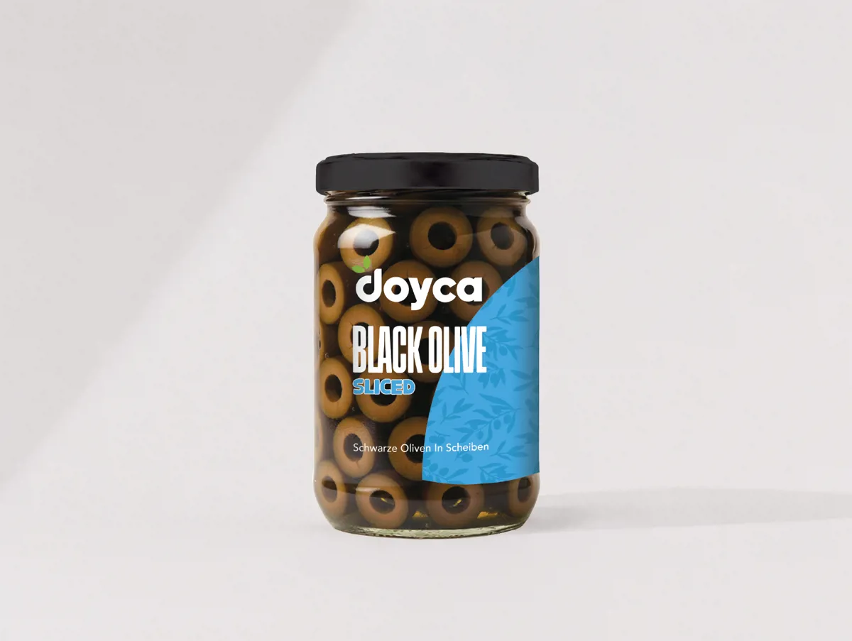 Dilimli Siyah Zeytin 320 ml - Doyca - Ürün Görseli 1