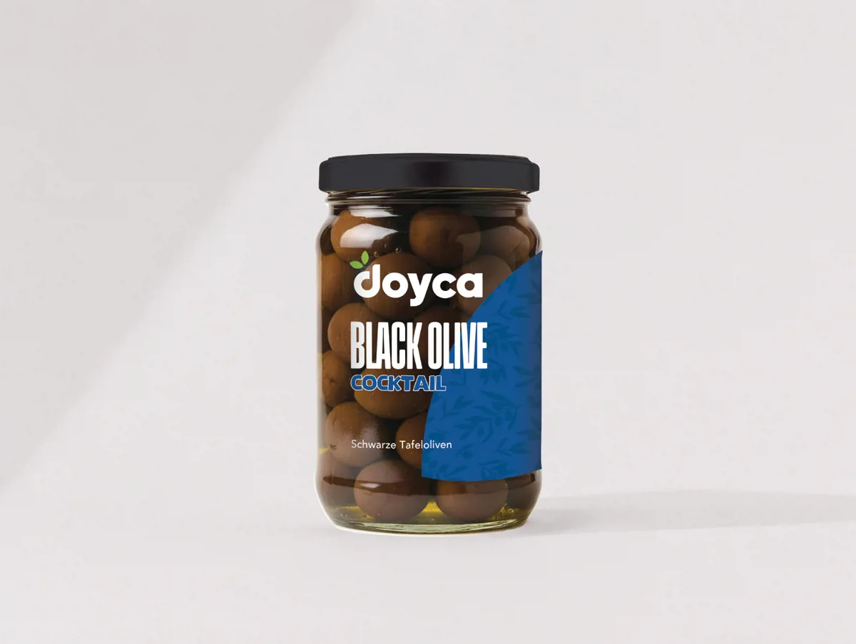 Kokteyl Siyah Zeytin 320 ml - Doyca - Ürün Görseli 1