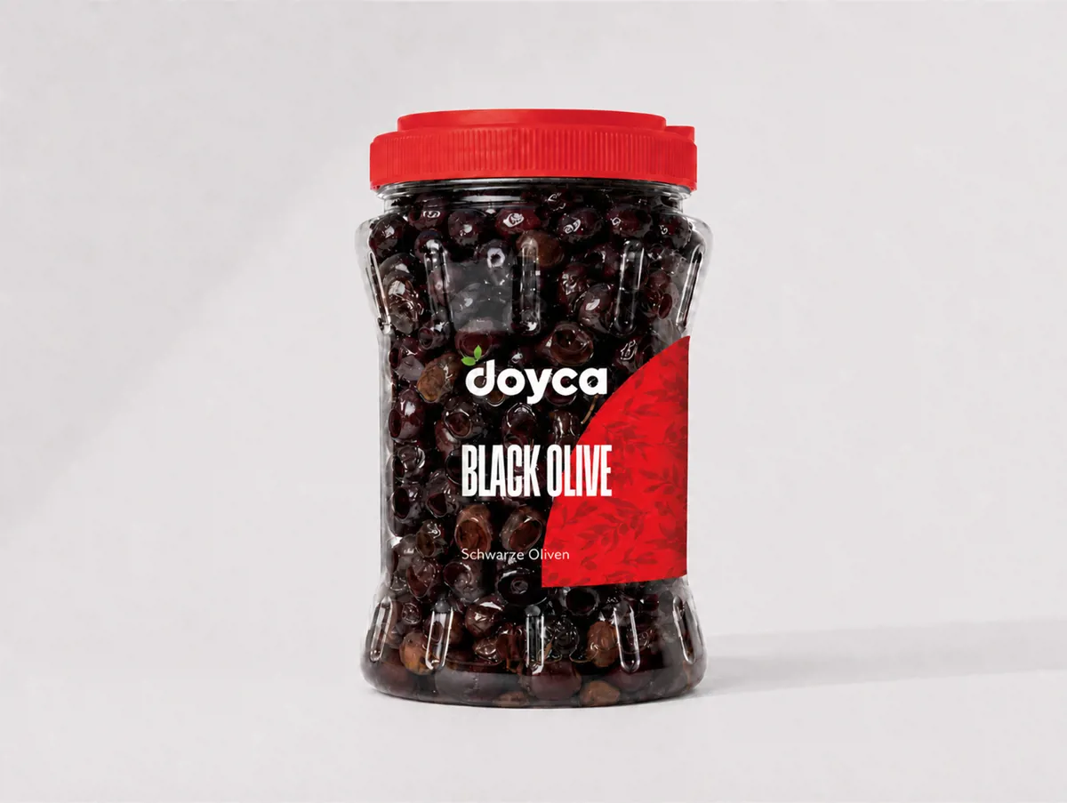 Siyah Zeytin Kırmızı 1000 g - Doyca - Ürün Görseli 1