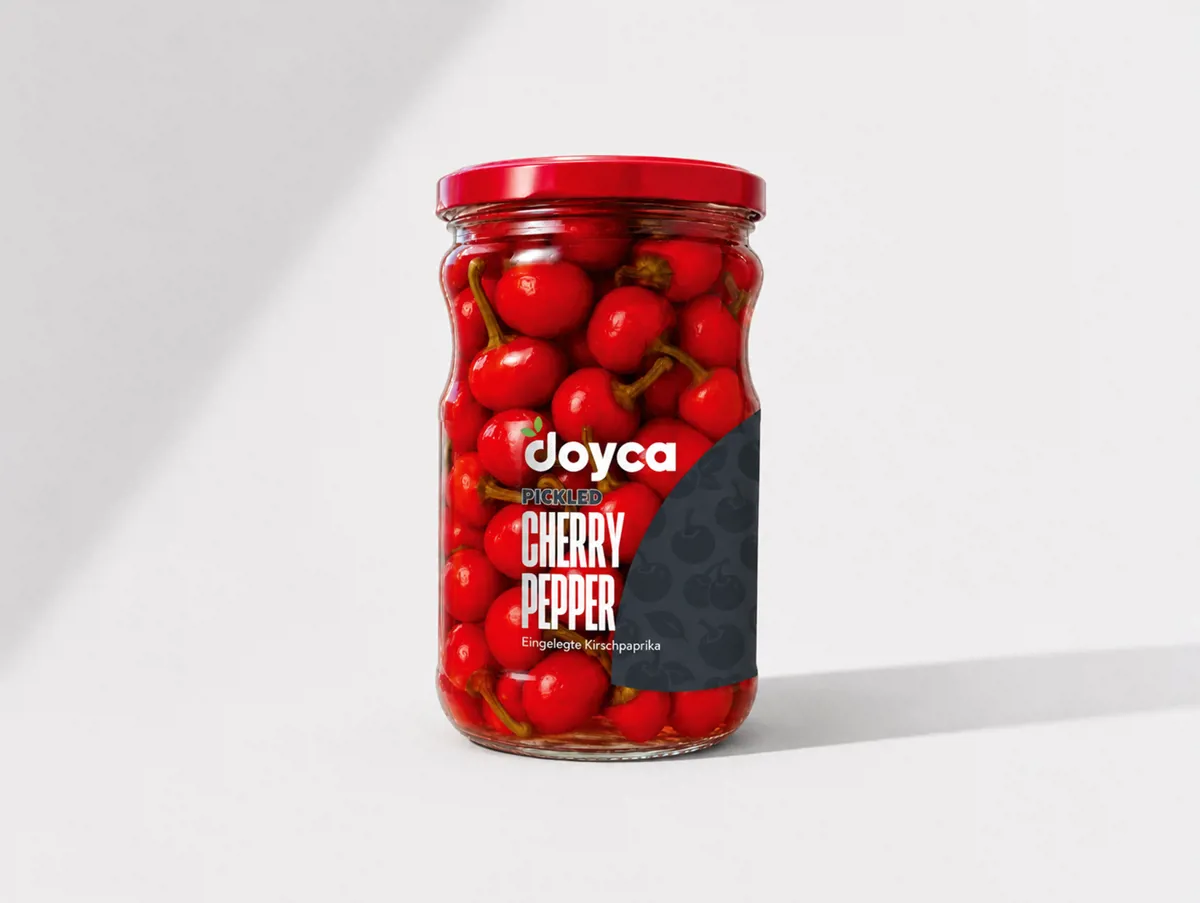 Kiraz Biber Turşusu 660 ml - Doyca - Ürün Görseli 1