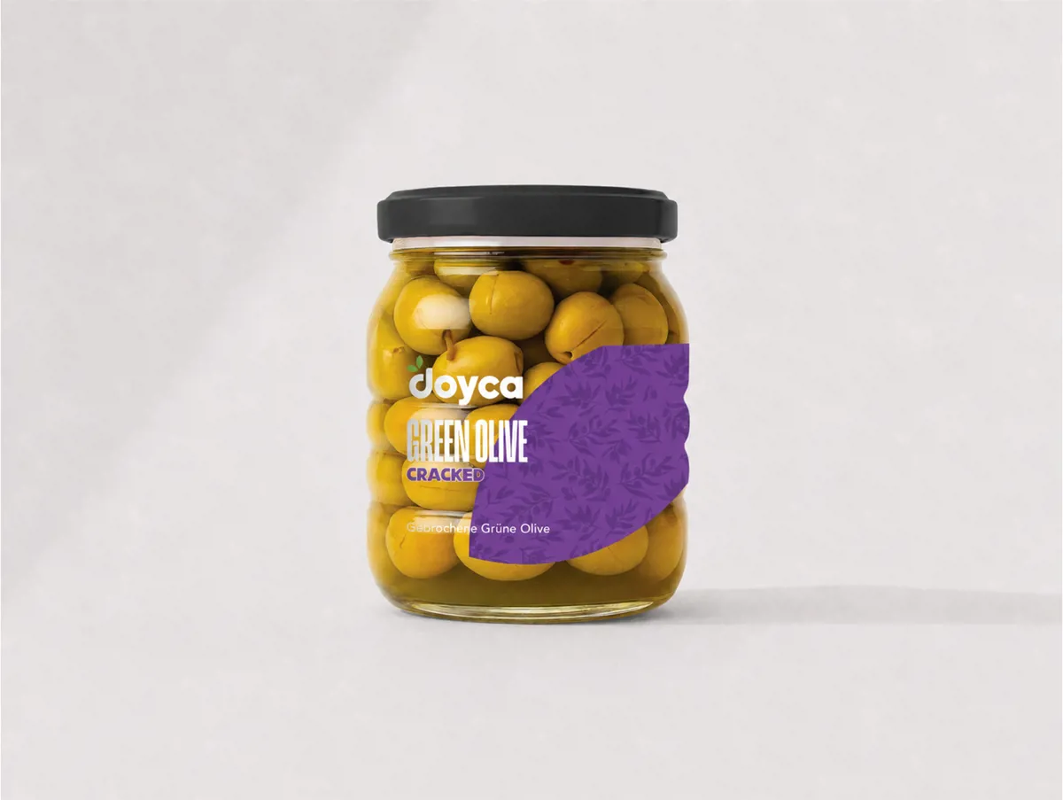Kırma Yeşil Zeytin 1500 ml - Doyca - Ürün Görseli 1