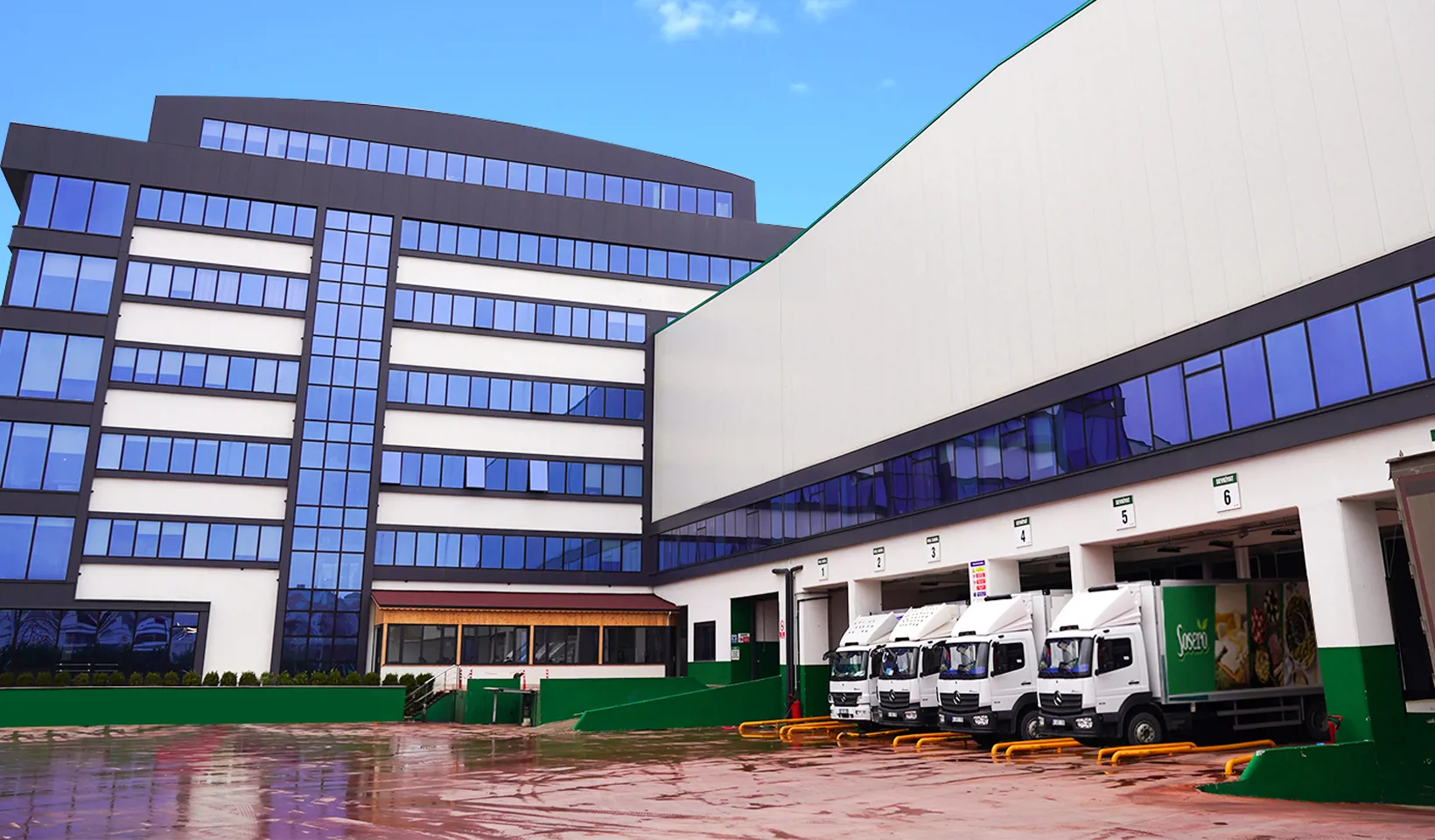 Yöre Group ve Peynirci Baba tesis görünümü