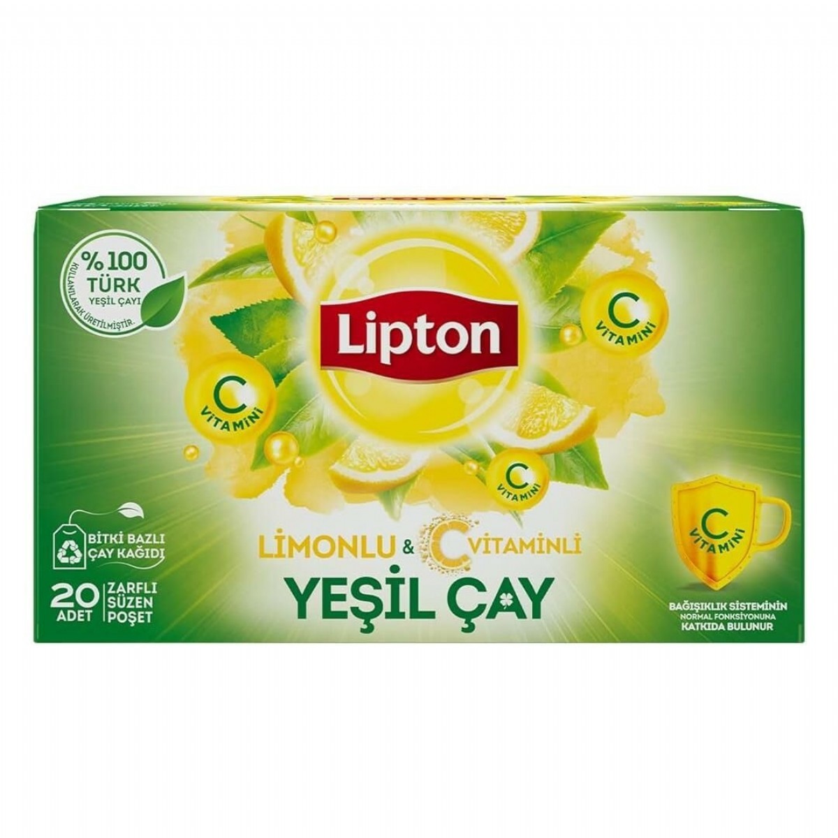 Lipton 30 Gr Yeşilçay Limonlu