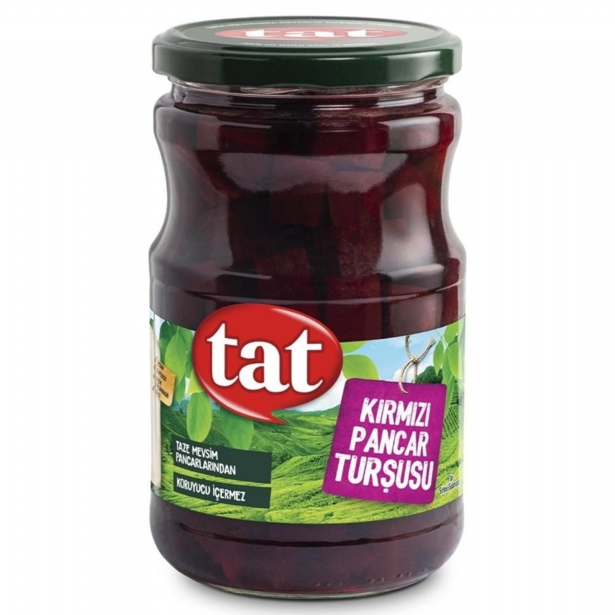 Tat Kırmızı Pnacar Turşusu 680 Gr Cam