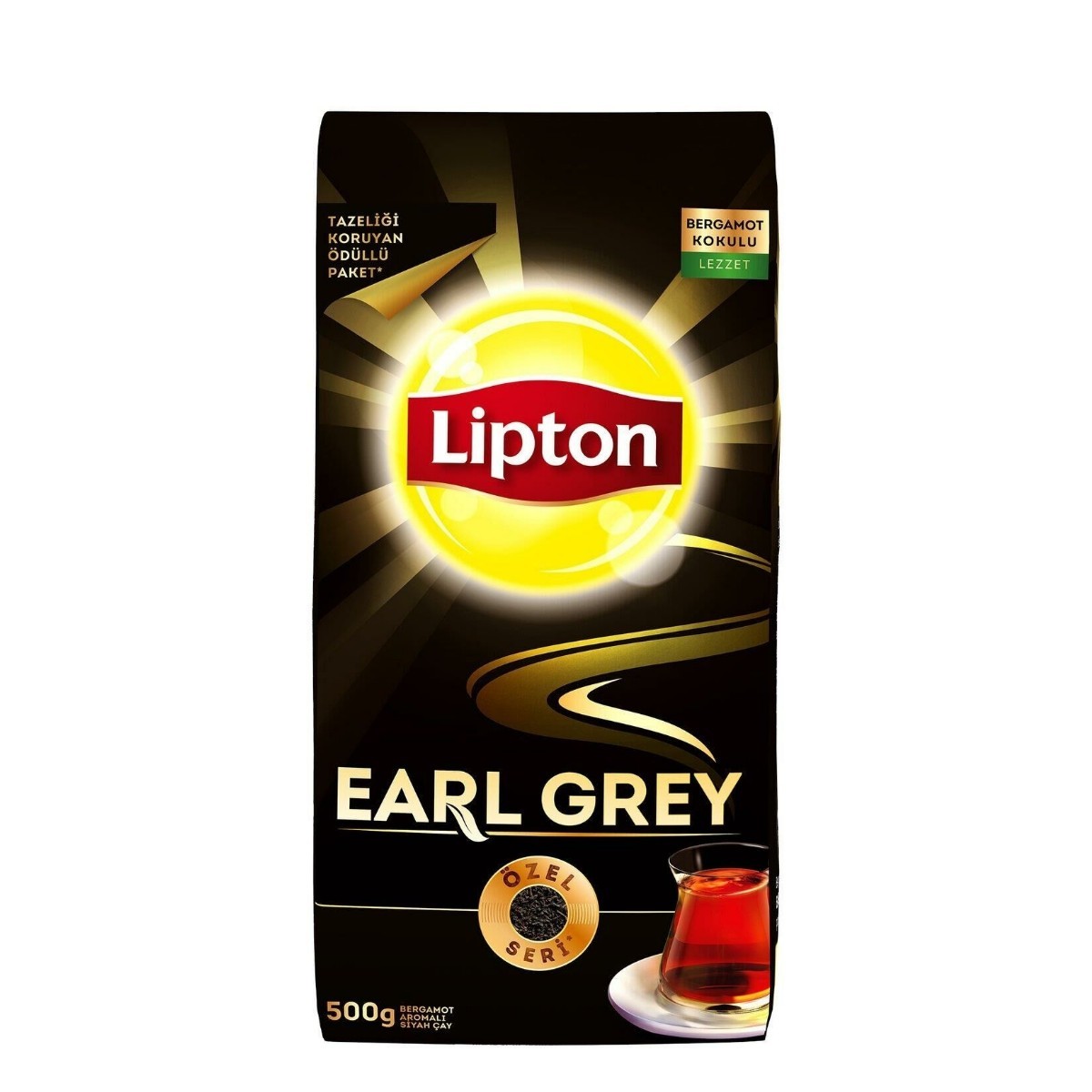 Lipton Earl Grey 500 Gr Bergamotlu
