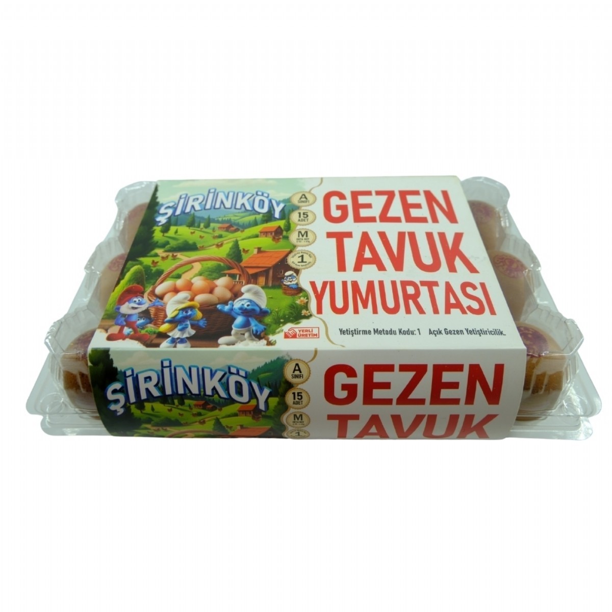 Sirinköy Gezen Tavuk Yumurtası 15'Li