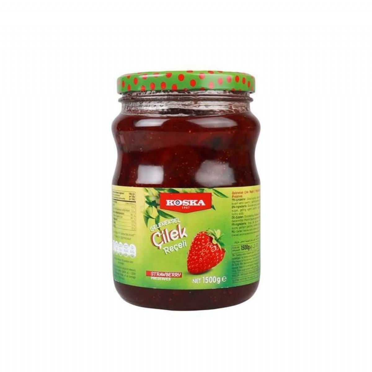 Koska Çilek Reçeli 1500 ml