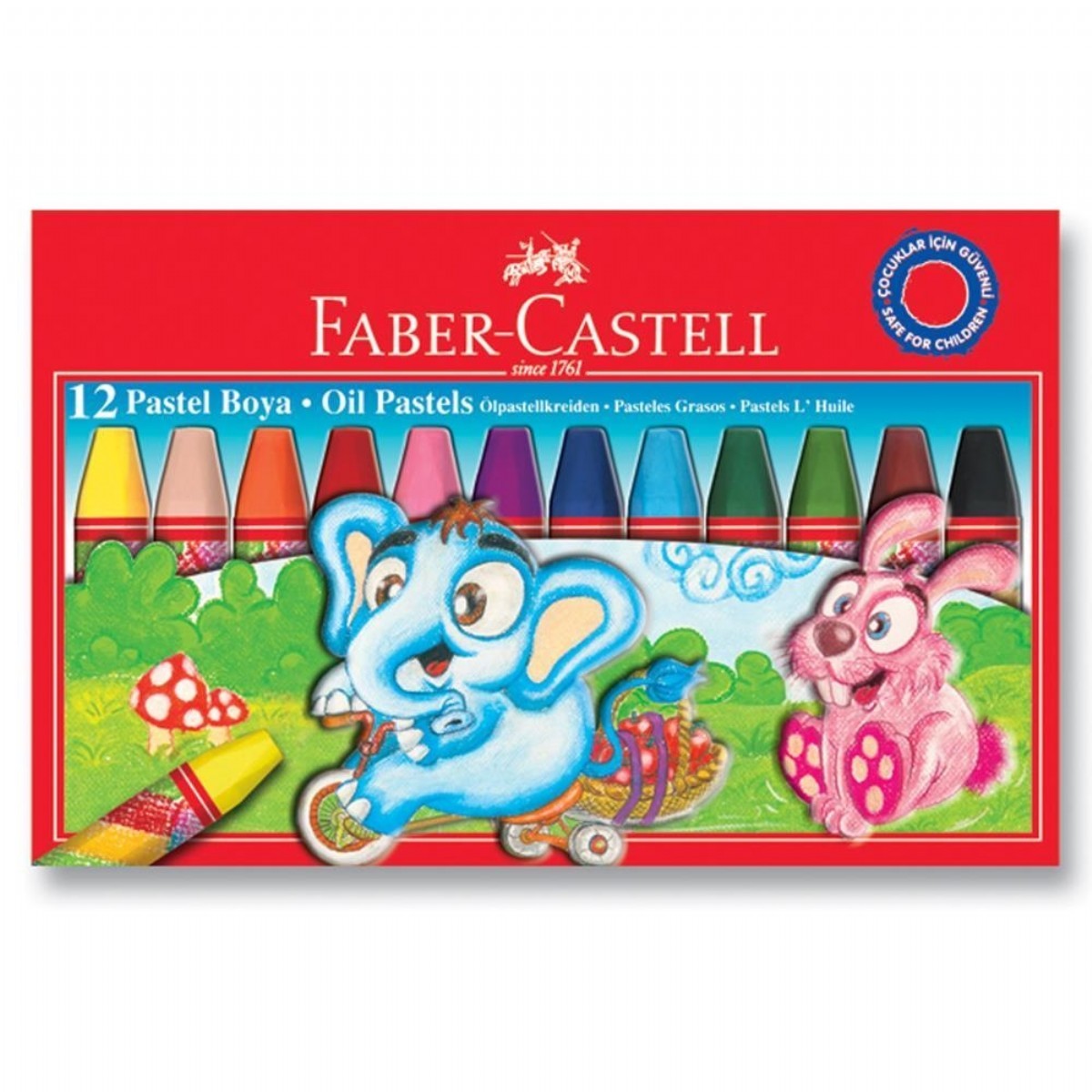 Oz K Faber Castel Pastel Boya 12'li