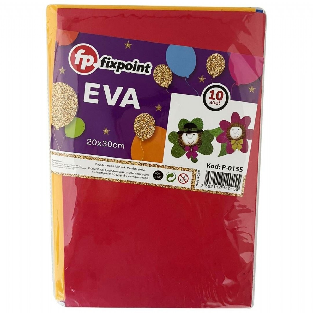 Fixpoint Eva Düz 10'lu 20*30 cm P-0155