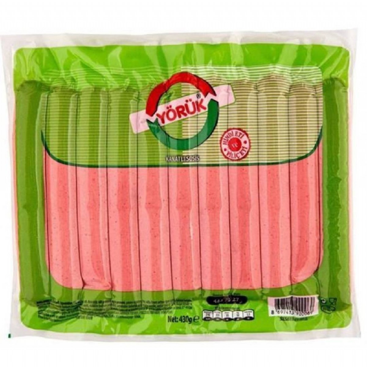 Pınar Yörük Sosis Büfe 430 gr