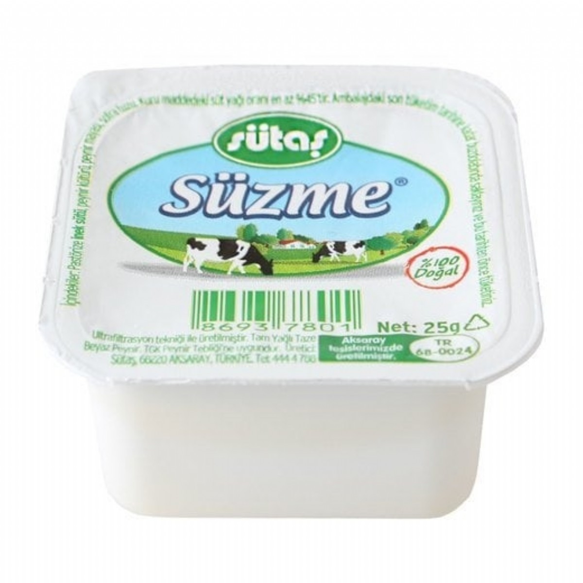 Sütaş Süzme Peynir 25 gr