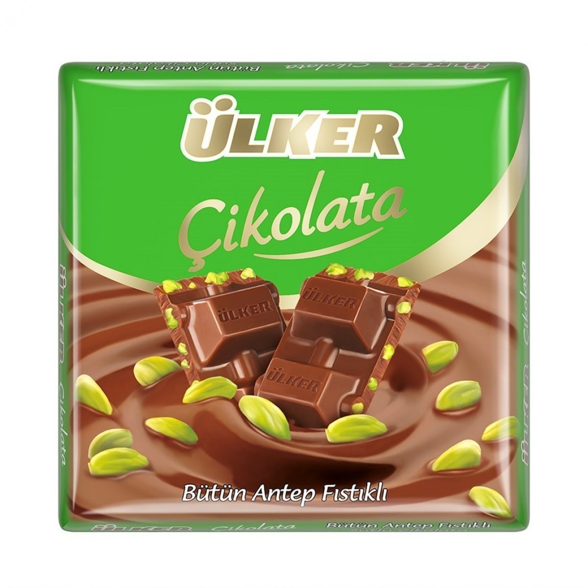 Ülker Kare Antep Fıstıklı 65 Gr
