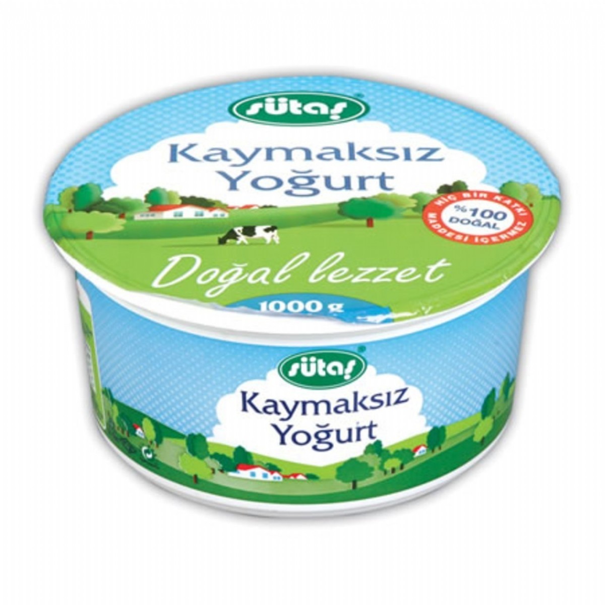 Sütaş Kaymaksız Yoğurt 1000 Gr